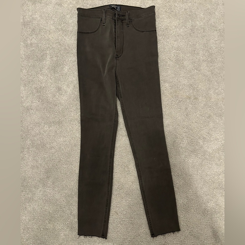 Abercrombie & Fitch High Rise Black Jeggings
